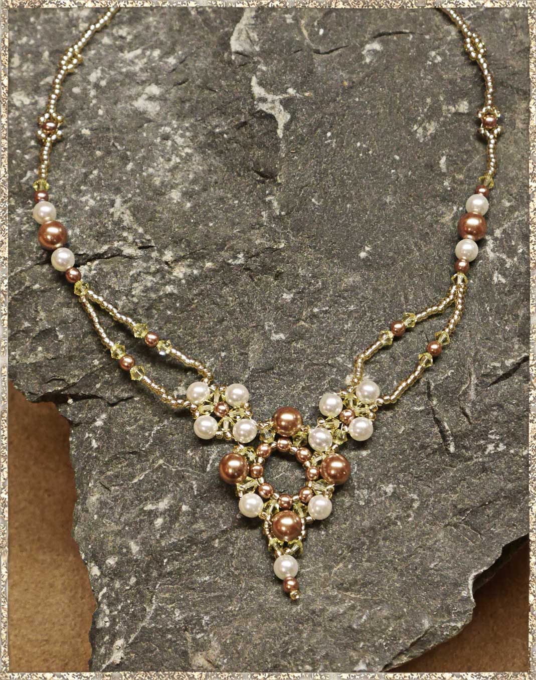 Collier Leila (große Farbauswahl)